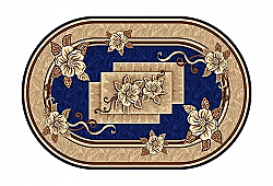 Коврик прошивной 0,5*0,8м 2_50 Фортуна овал