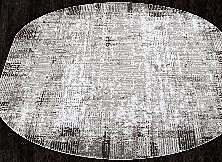 Коврик SILVER 0,8*1,5м F396 серый овал