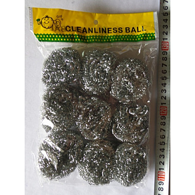 Губка д/посуды мет 1шт 44629