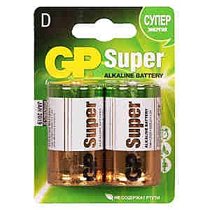 Батарейка GP LR20 Super Alkaline