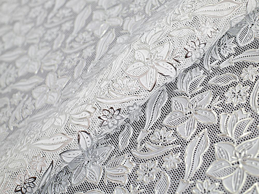 Салфетка ажурная 0,5м 2972 41007 серебро