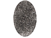 Коврик 1,2*2 20С65-БК Лакшери 11001/66 овал