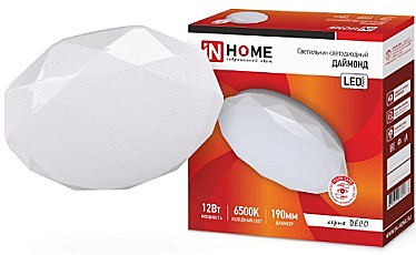 Светильник светодиод IN HOME DECO 36W 4000K ДАЙМОНД