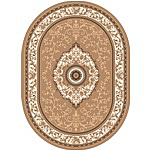 Коврик прошивной 1*1,5м 18_21 Иран овал