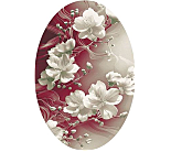 Коврик жак FOLK 1,5*2м 83436/c5 овал