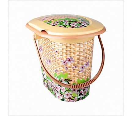 Ведро-туалет 17л М2329 Плетенка