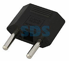 Переходник эл Rexant Тефаль 16А черн 11-1042