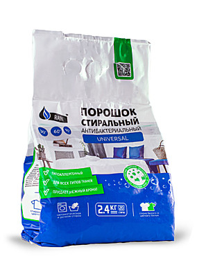 Ср-во RAIN стиральный порошок UNIVERSAL 2,4кг