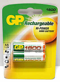 Аккумулятор GP AA (1600 mAh)