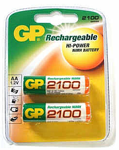 Аккумулятор GP AA (2100 mAh)