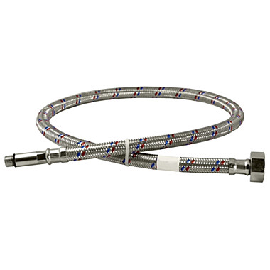 Подводка д/смесителя 1,0м Аквалайн